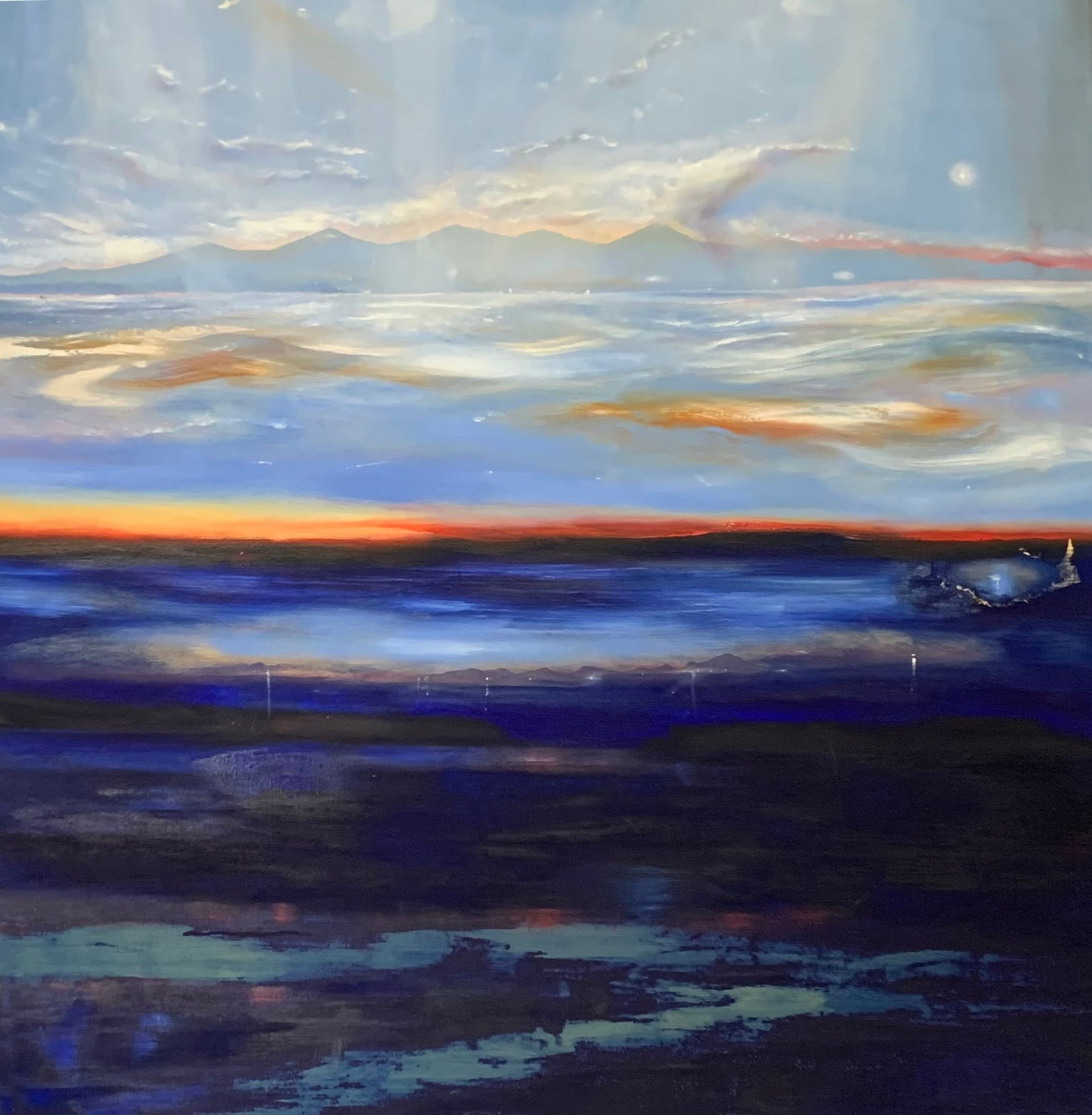 Iwan Gwyn Parry, Ancient Channel - The Edge of Night / Coch yr Hwyr, 2025