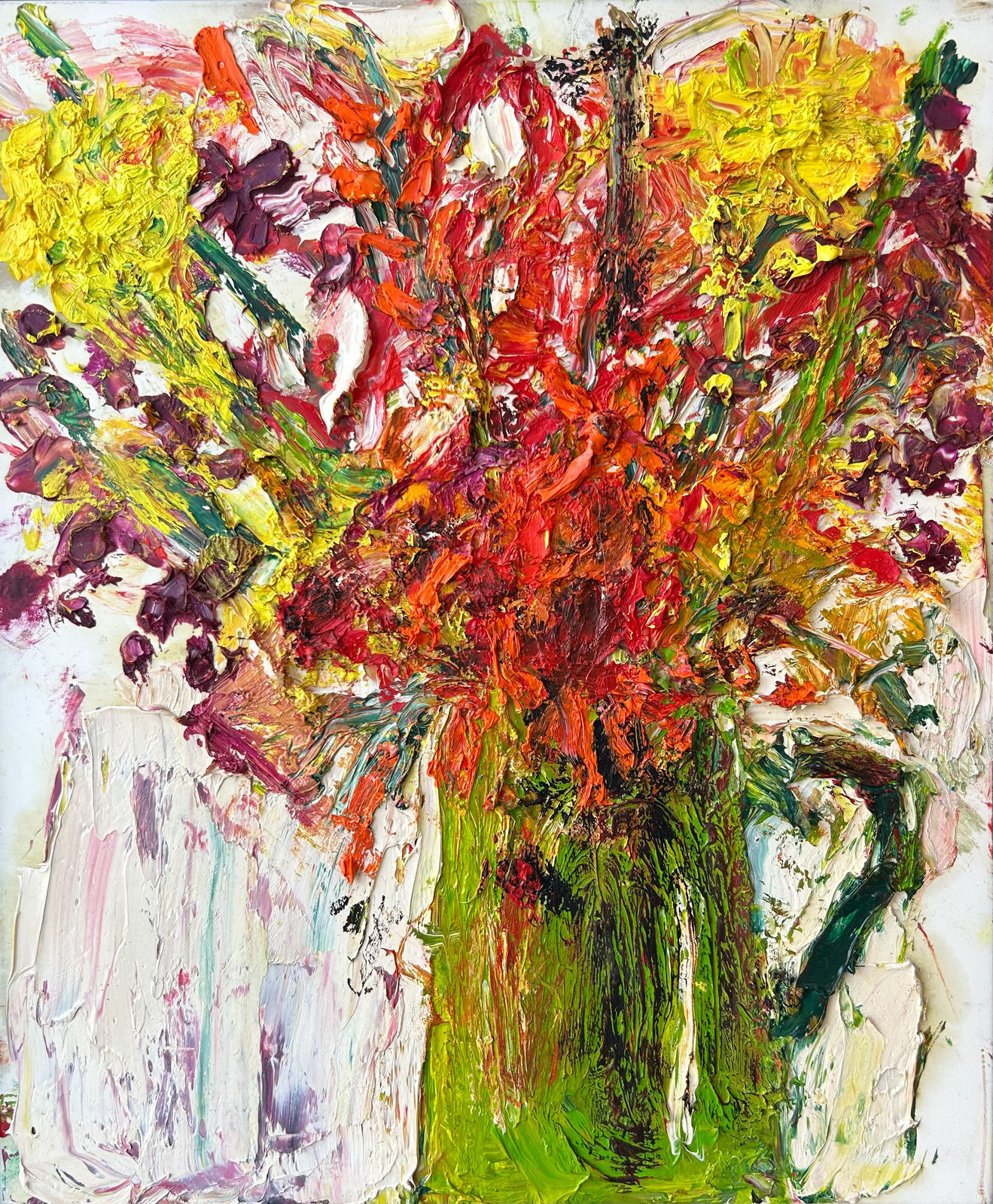 Shani Rhys James MBE, Green Jug, 2023