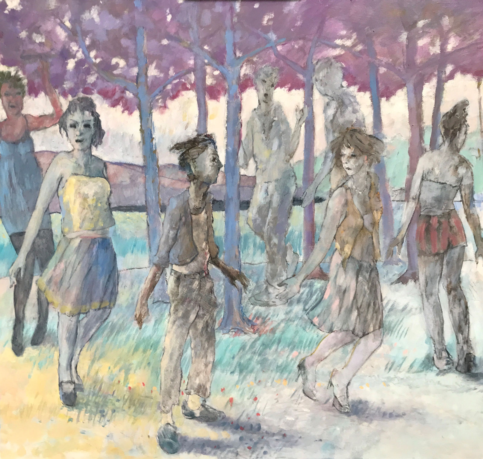 Stephen Young, We came to the glade and danced, 2023