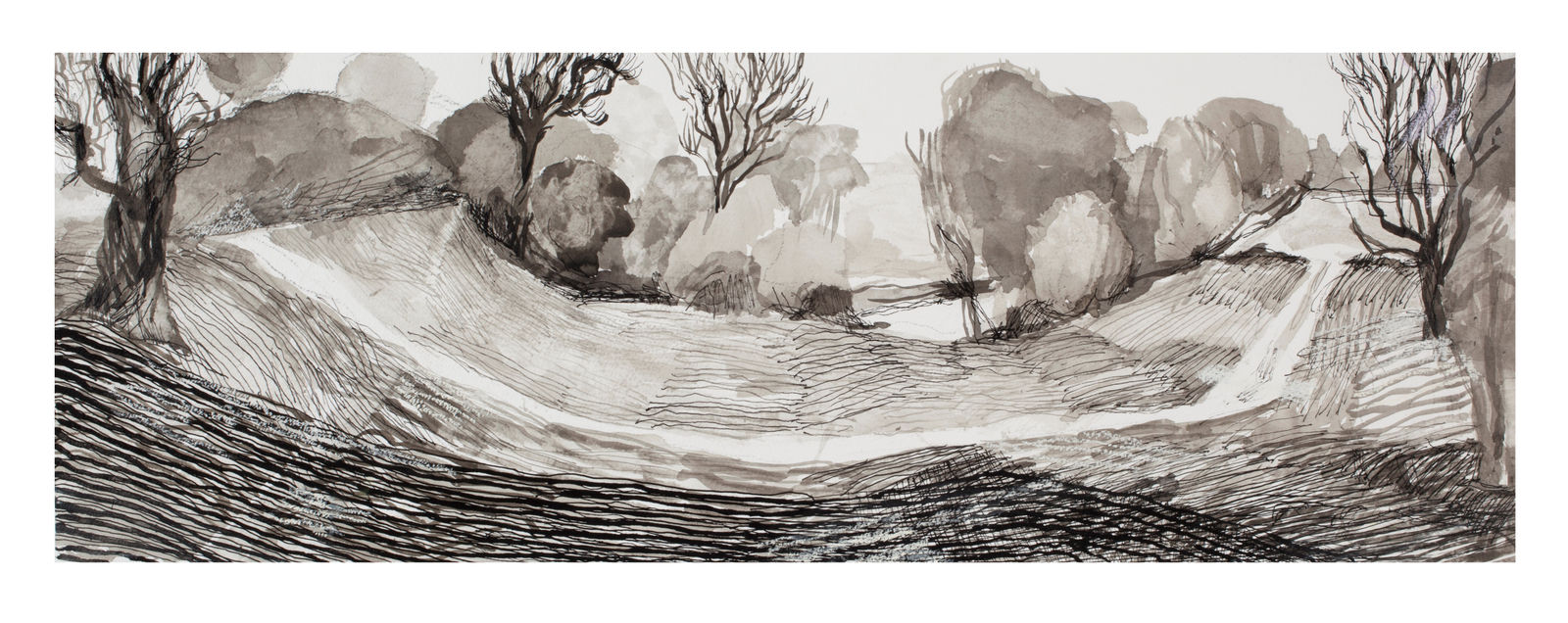 Eleri Mills, Tirlun Barddol-amddiffynfa II (Bardic Landscape-fortification II), 2015