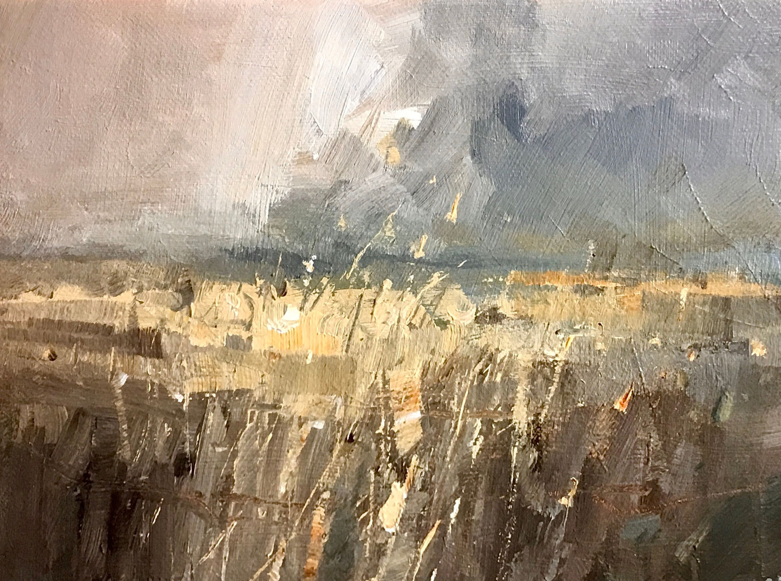 Richard Barrett, Wind Blowing Through Old Fields, 2024