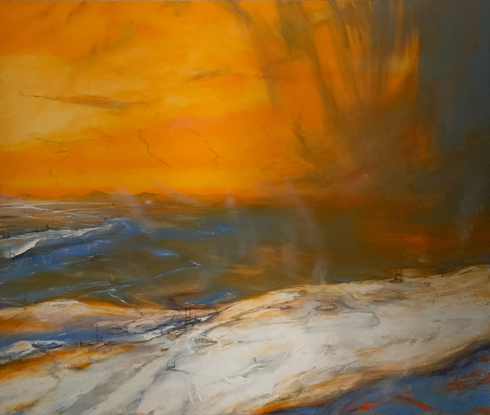 Iwan Gwyn Parry, Ancient Channel - The Causeway, 2025