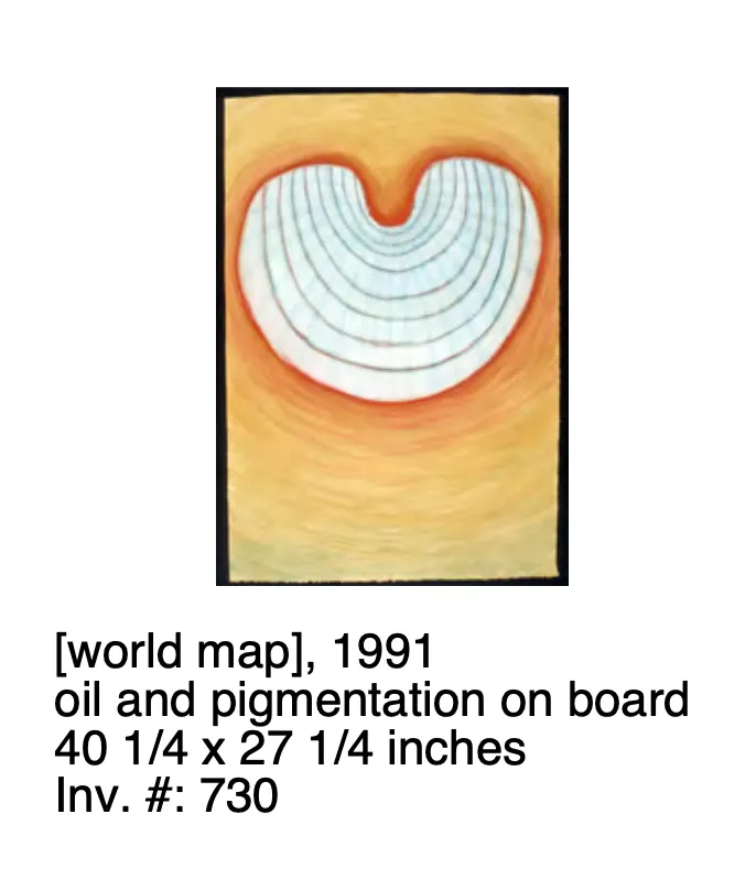 Mari Andrews, Map, 1991