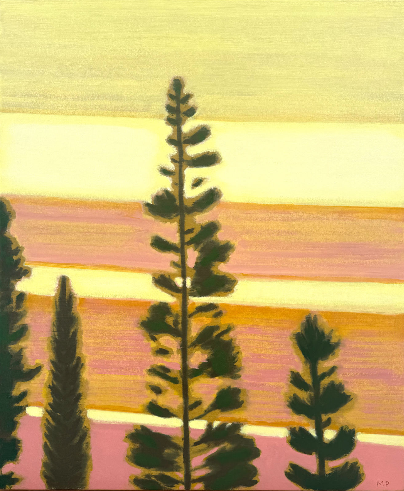 Mike Piggott, Pink and Yellow, 2016 - 2025