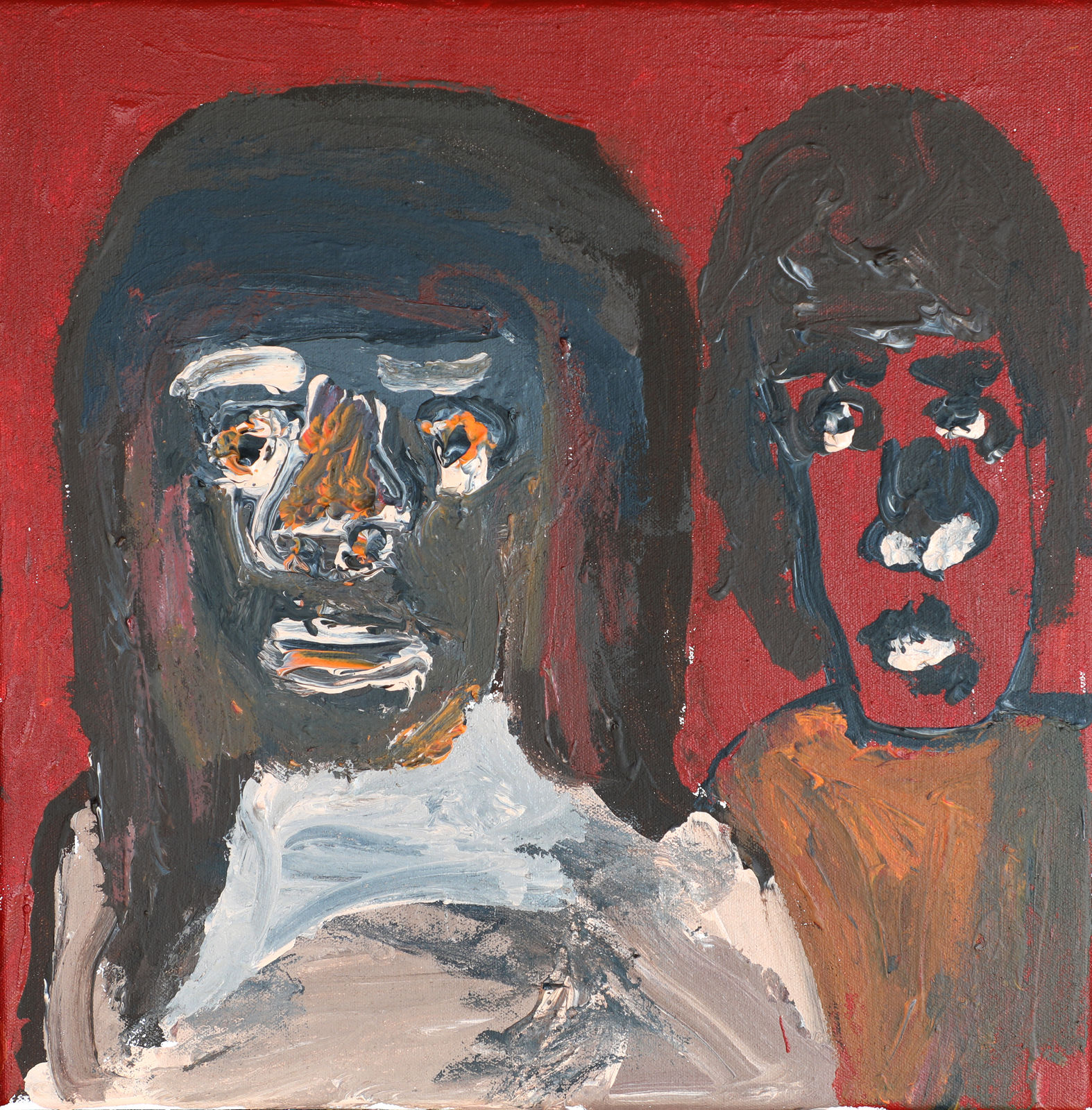 Adrian Jangala Robertson, Family In Yalpirakinu, 2022