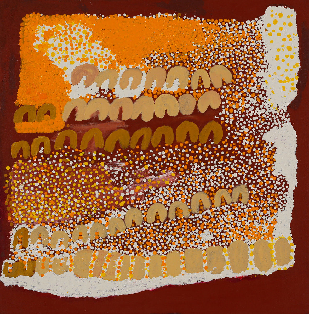 Topsy Kemarre Beasley, Dance After Hunting, 2024