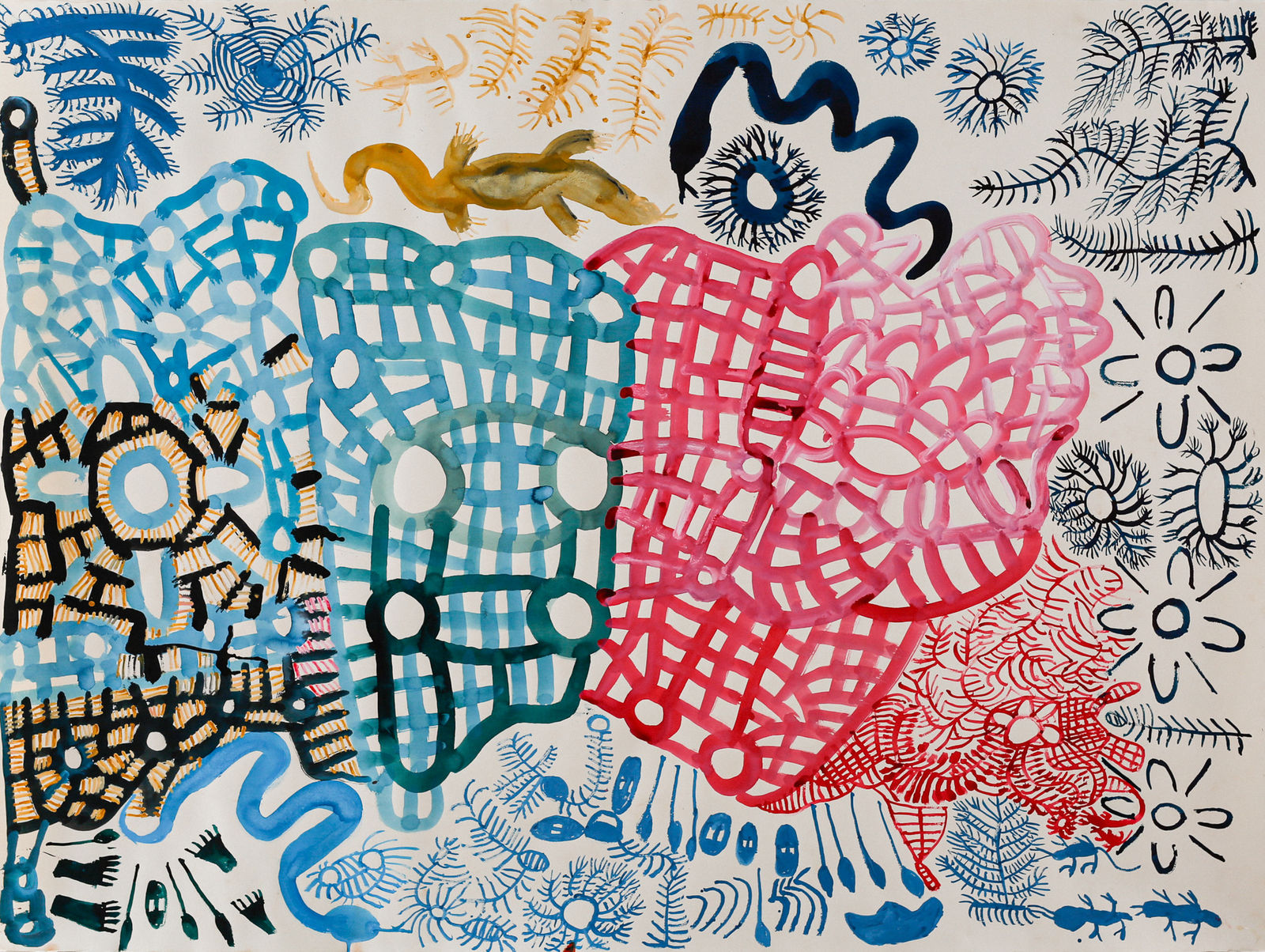 Doris Bush Nungarrayi, Untitled, 2025