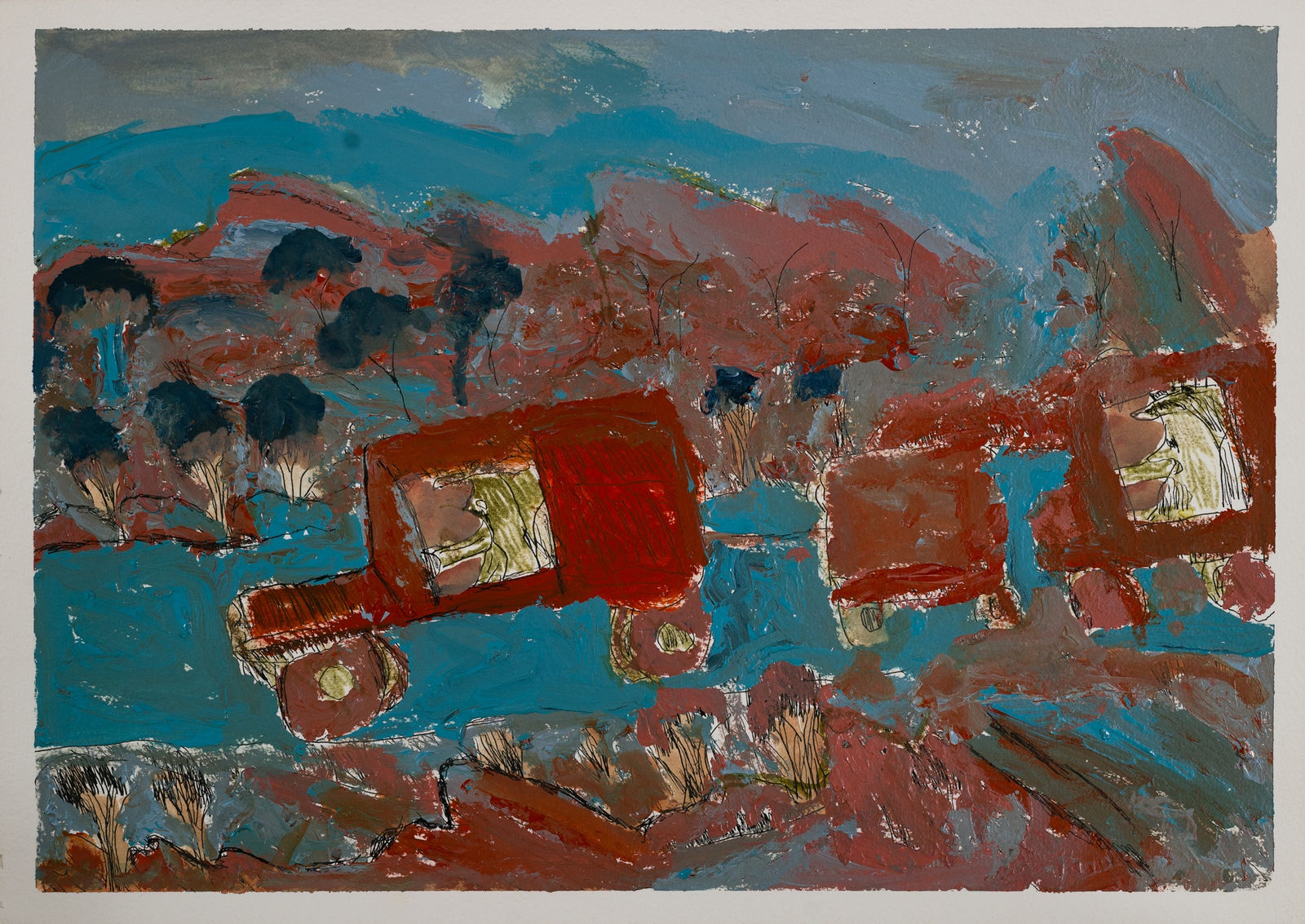 Adrian Jangala Robertson, Yalpirakinu, 2023