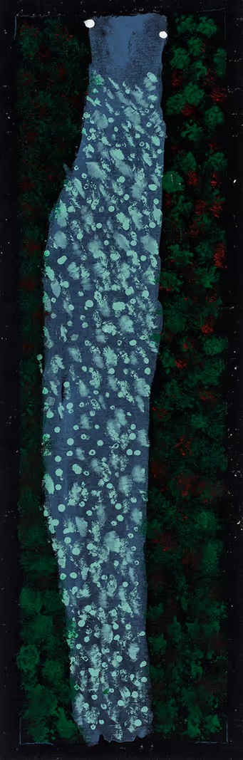 Reggie Uluru, Wati Ngintaka Perentie Lizard Man, 2023