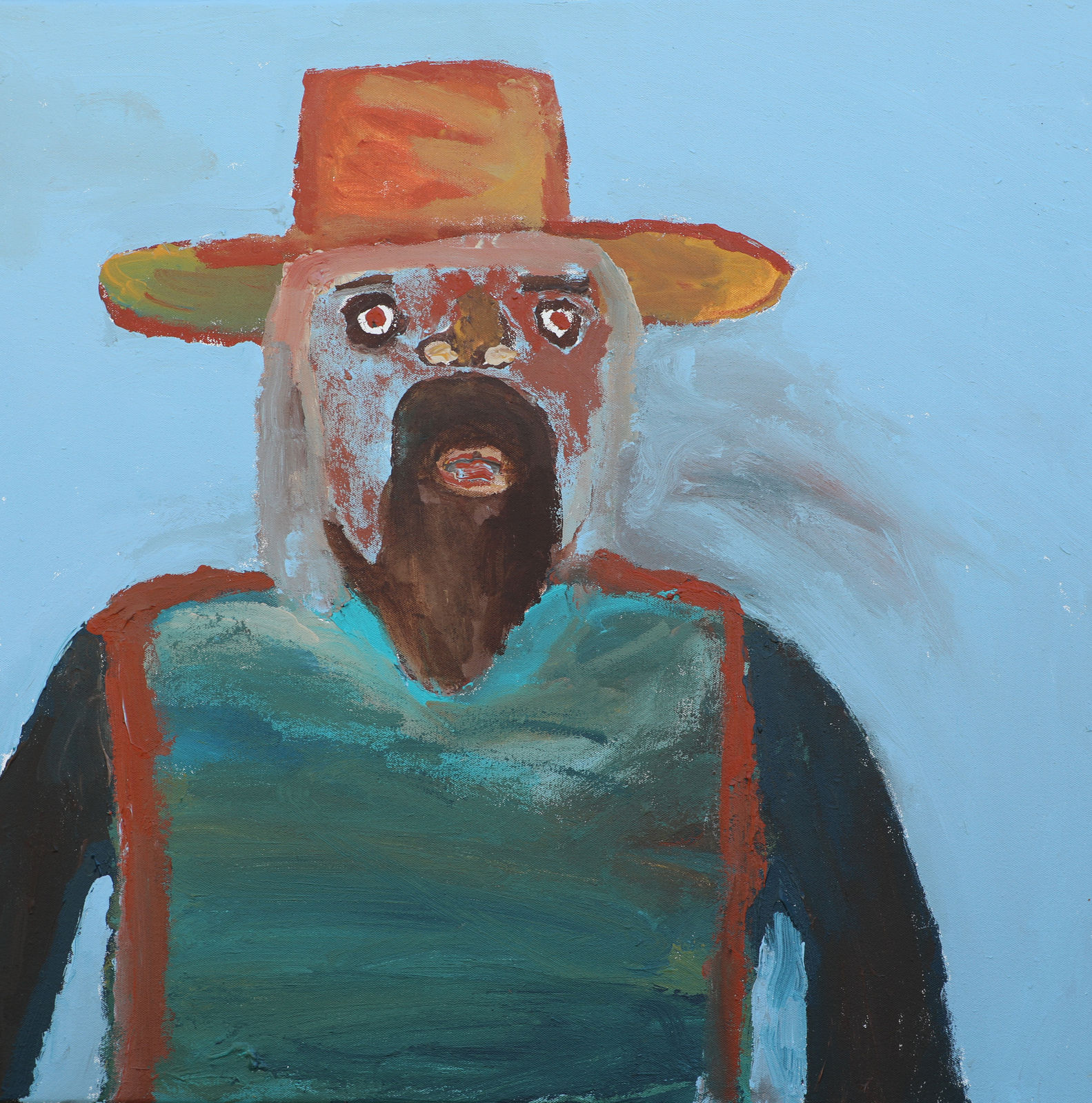 Adrian Jangala Robertson, Family In Yalpirakinu, 2022