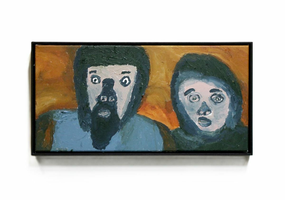 Adrian Jangala Robertson, Family In Yalpirakinu, 2023