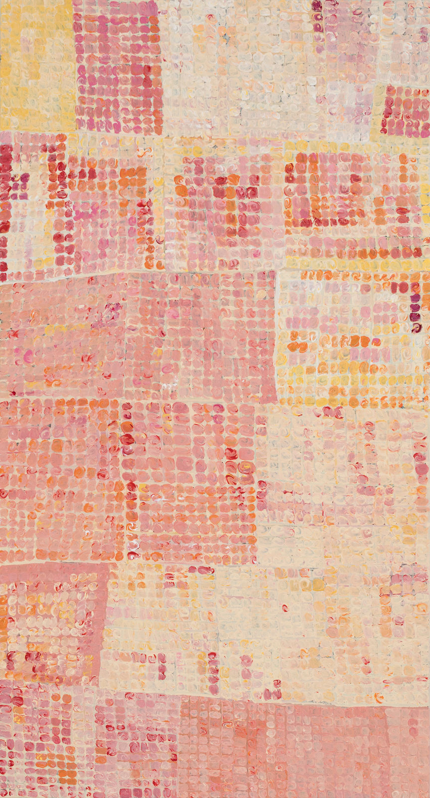 Carbiene McDonald Tjangala, Four Dreamings, 2023