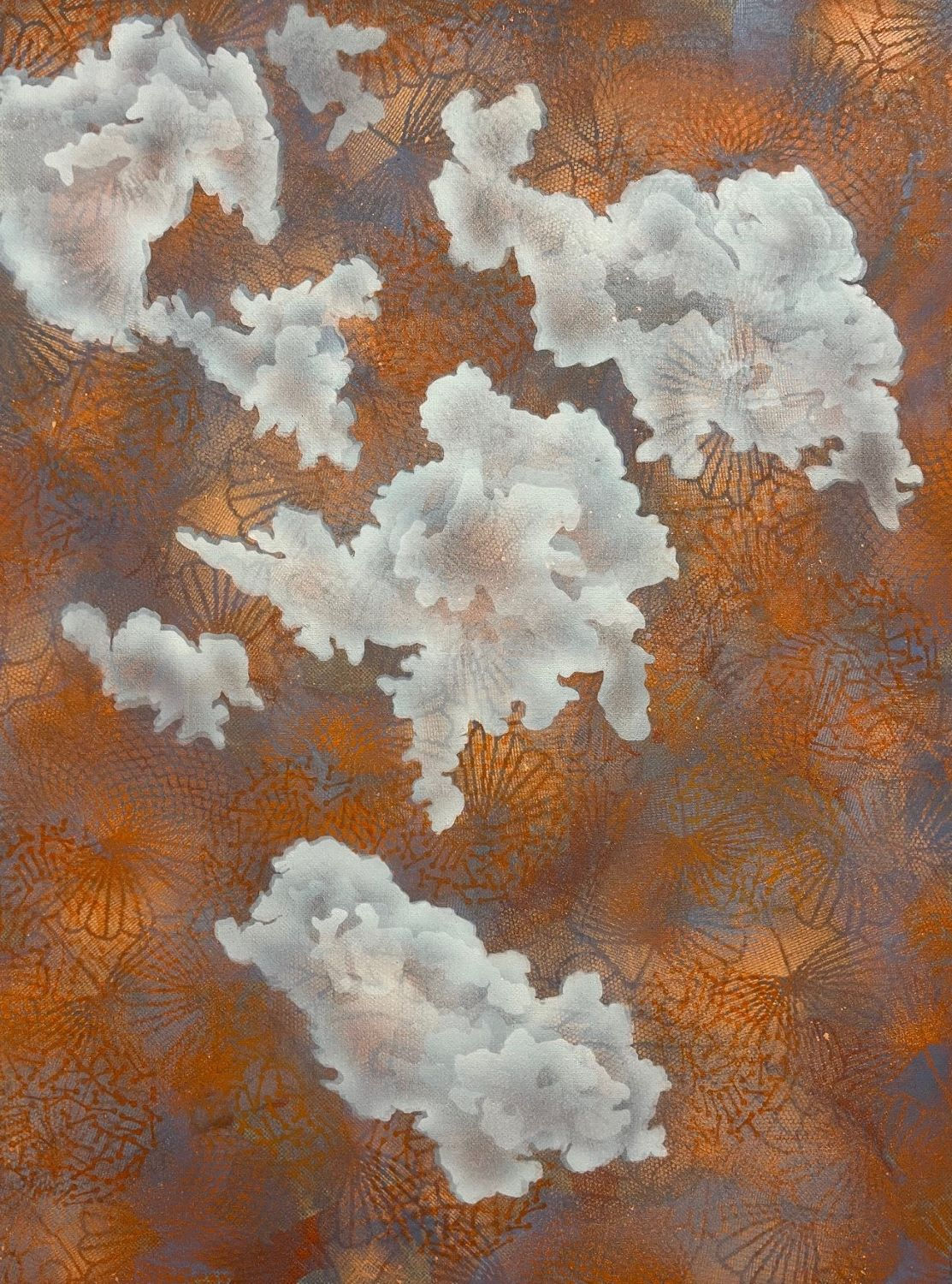 Marieke Dench, Cloud Nine 10 (Driven Dusk), 2025