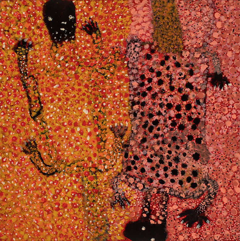 Reggie Uluru, Wati Ngintaka Perentie Lizard Man, 2023