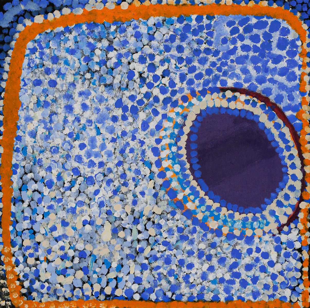 Topsy Kemarre Beasley, Rock Hole, 2025