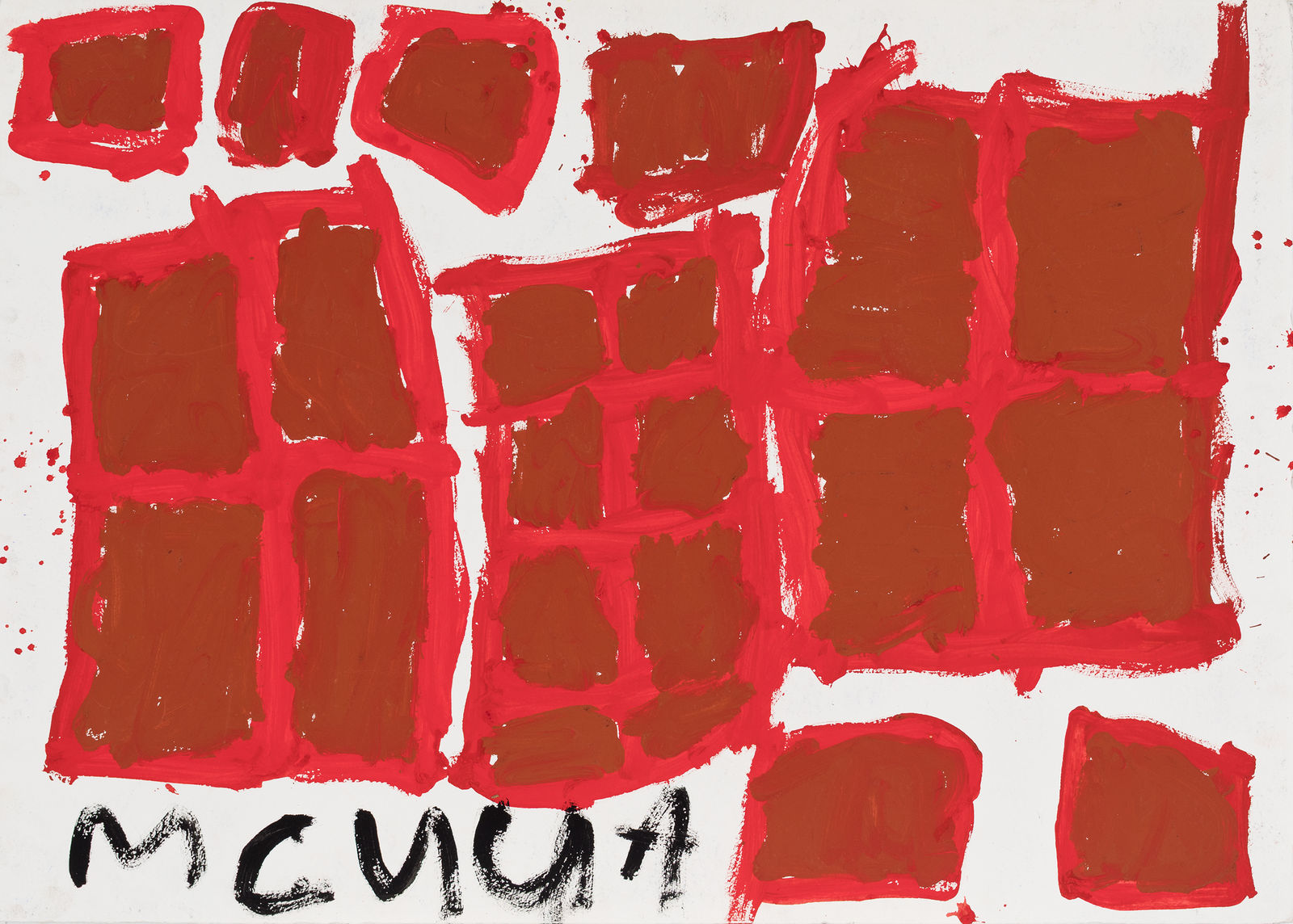 Marcus ‘Double O’ Camphoo Kemarre, Untitled, 2025