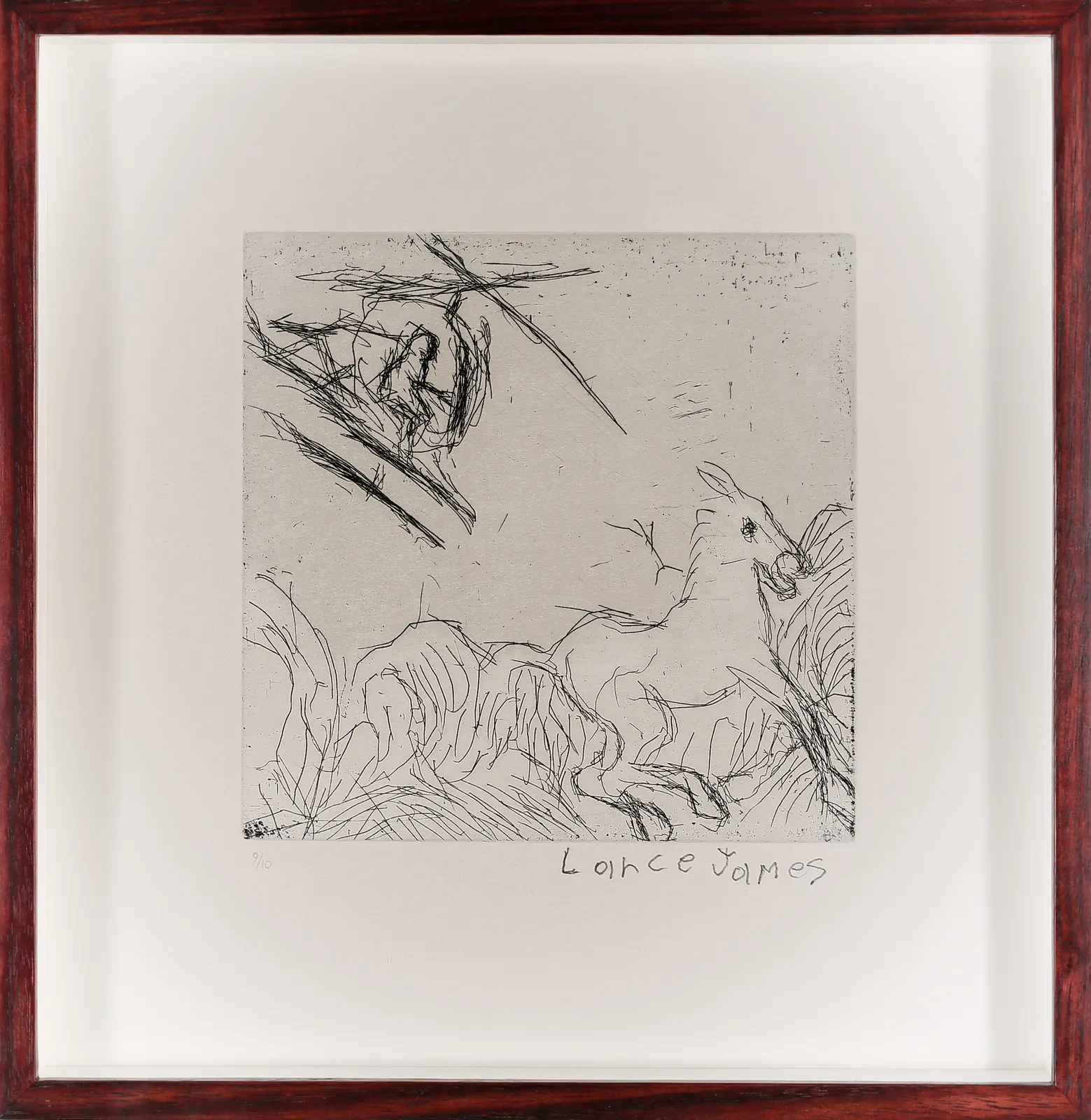 Lance James, Mustering, Kaltukatjara, 2013