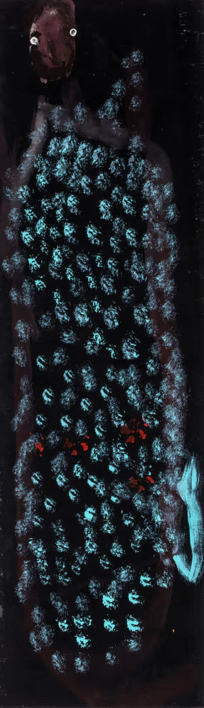 Reggie Uluru, Wati Ngintaka Perentie Lizard Man, 2023