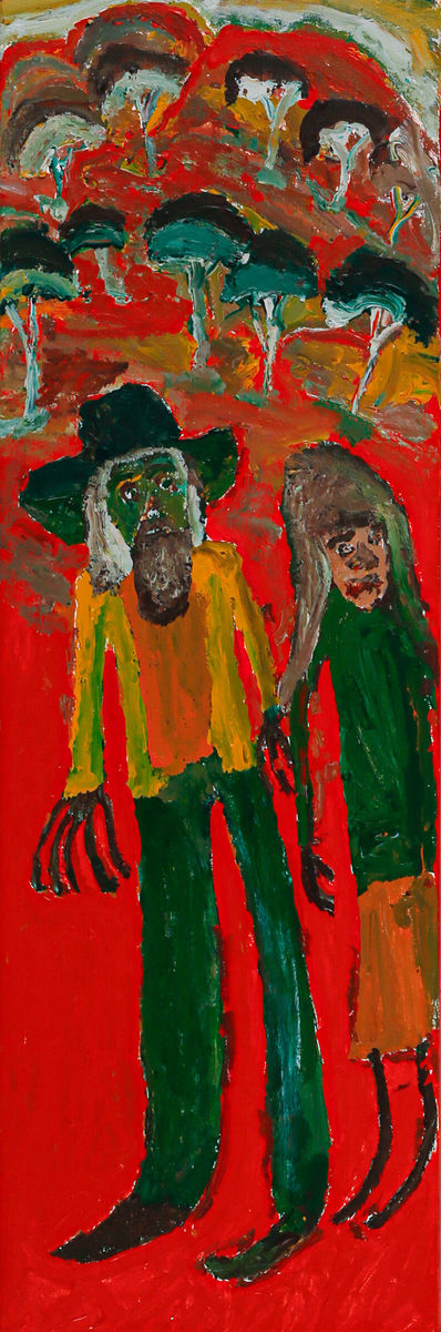 Adrian Jangala Robertson, Family In Yalpirakinu, 2025