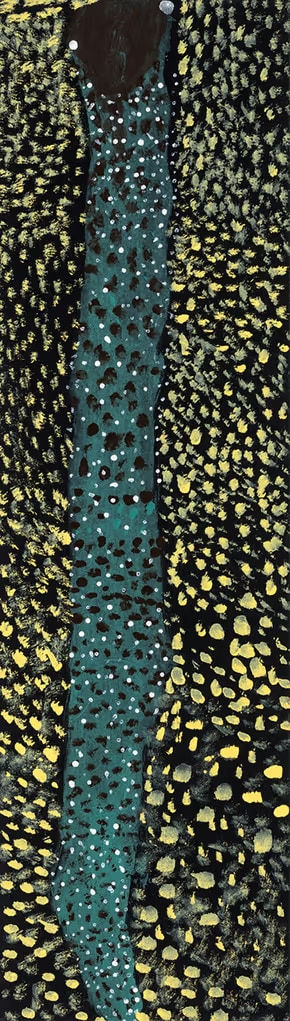 Reggie Uluru, Wati Ngintaka Perentie Lizard Man, 2023