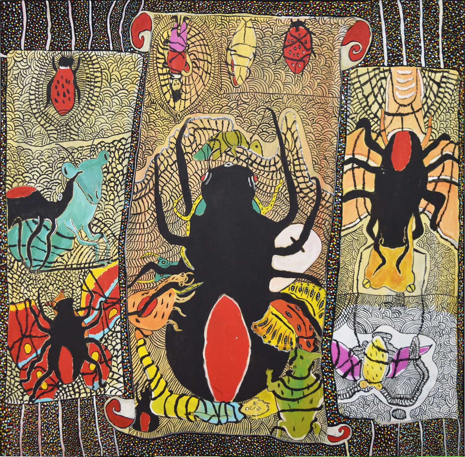 John Prince Siddon, Purlkartu (Spider), 2020