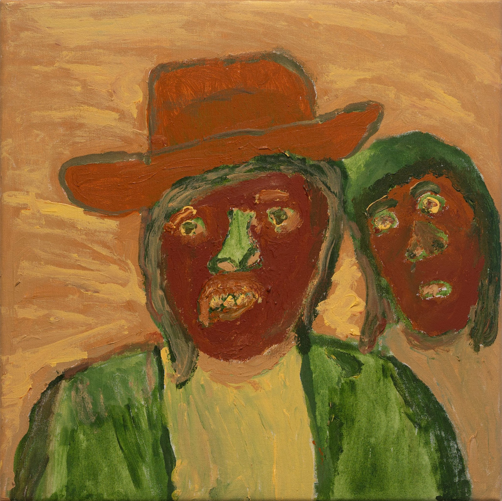 Adrian Jangala Robertson, Family In Yalpirakinu, 2023