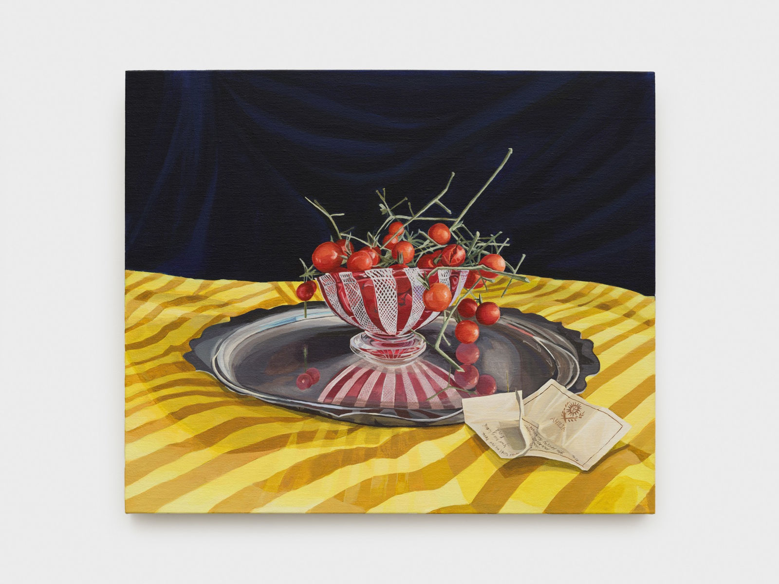 Hopie Hill, Cherry Tomatoes and Letter, 2024