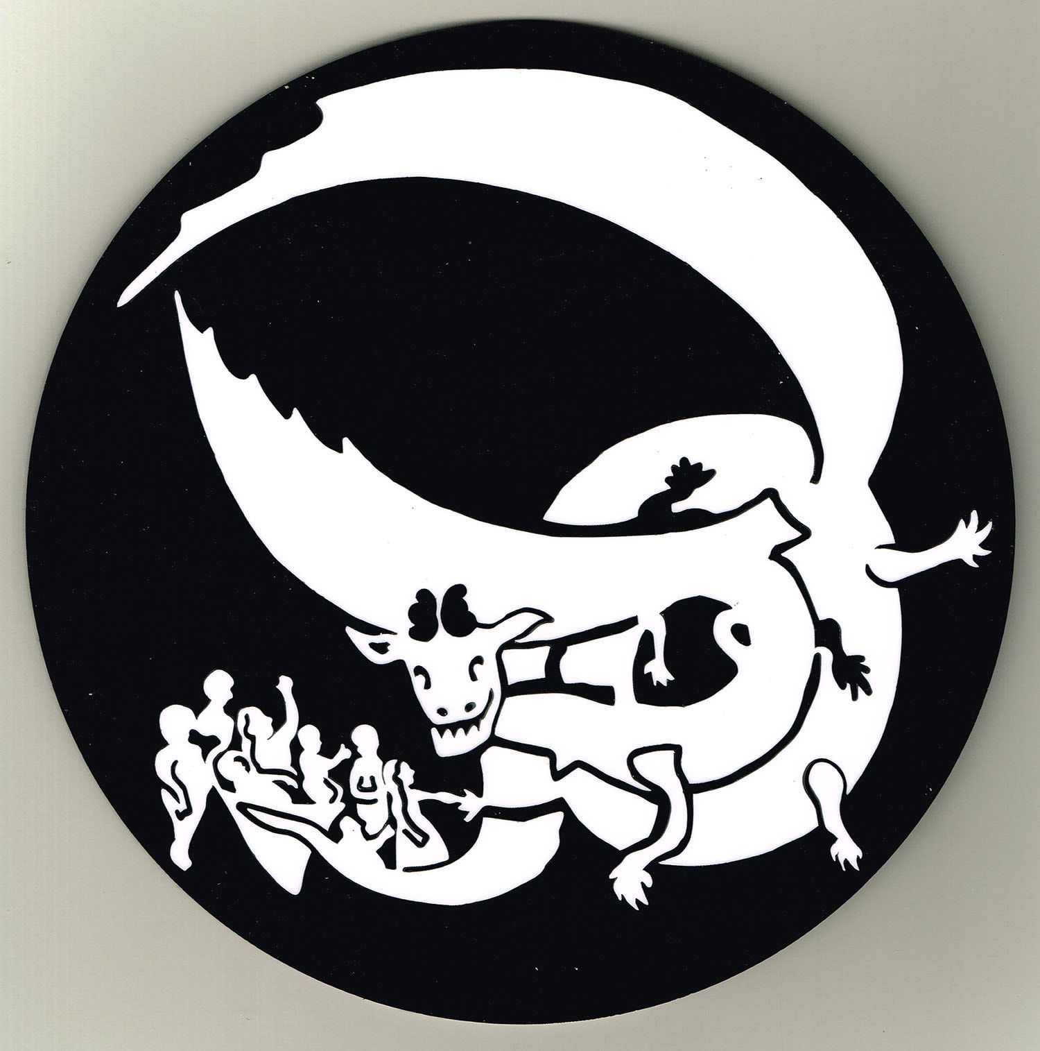 The Children Come Acrylic Inlay by Charlie Kirkham