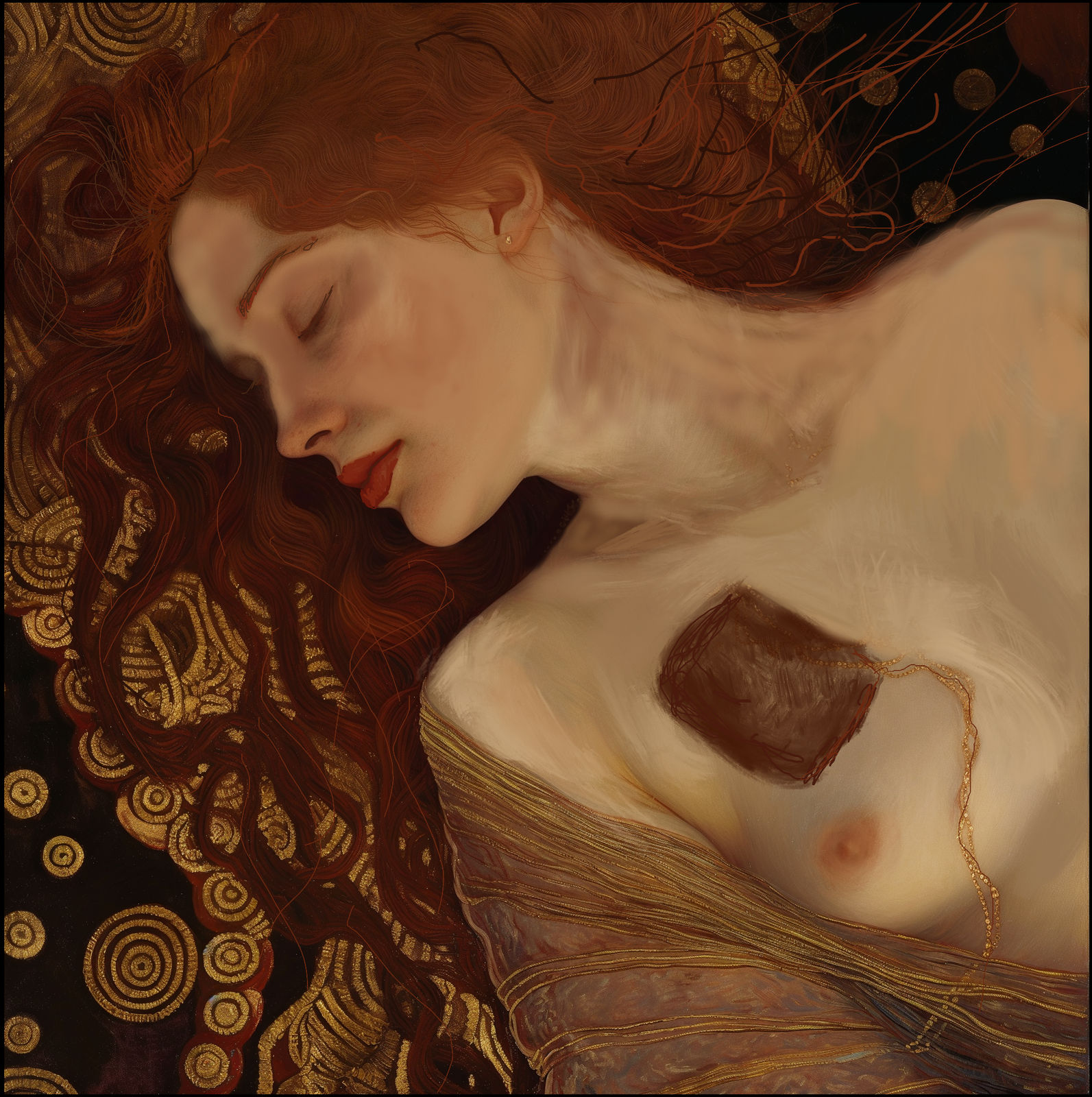 Charlie Kirkham 'Danae Sleeping Away Death'