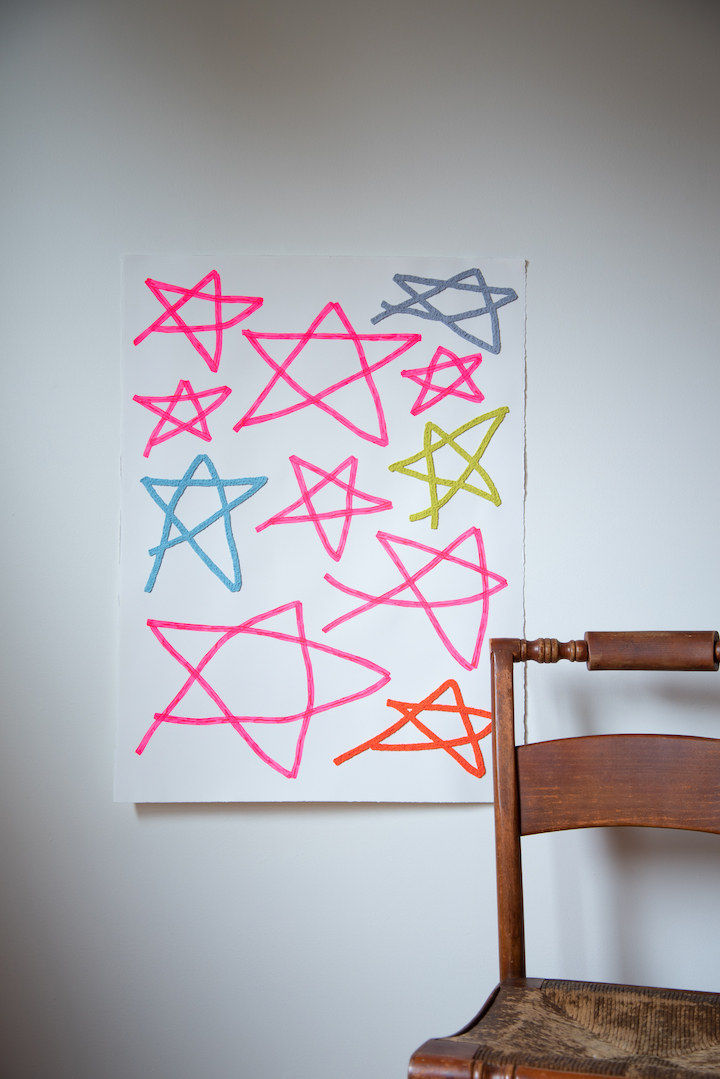 Hannah Surace, Untitled (Stars I-V), 2022