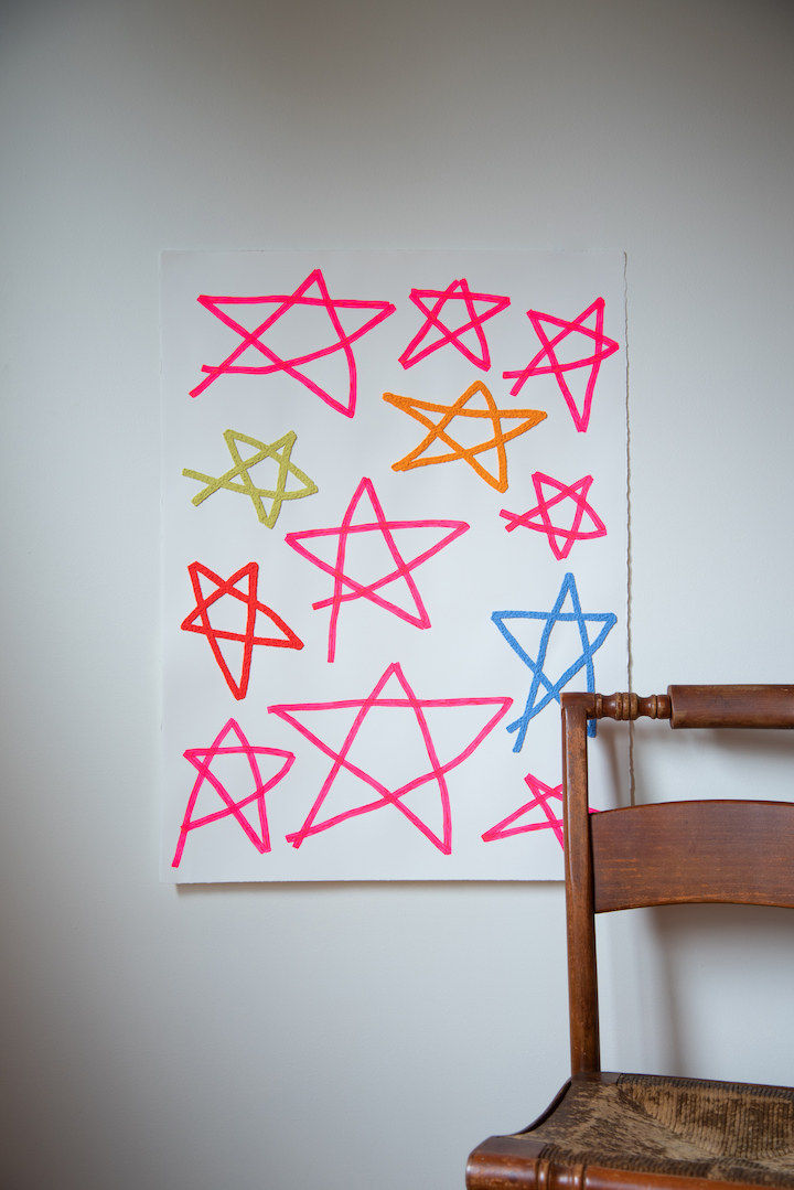 Hannah Surace, Untitled (Stars I-V), 2022
