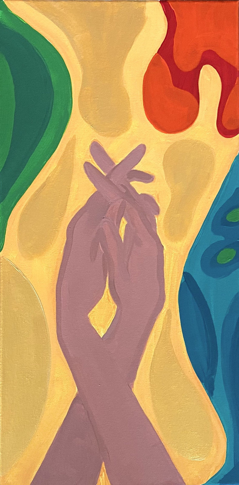 Mayanthi Jayawardena, Hand Series: Harmony, 2022