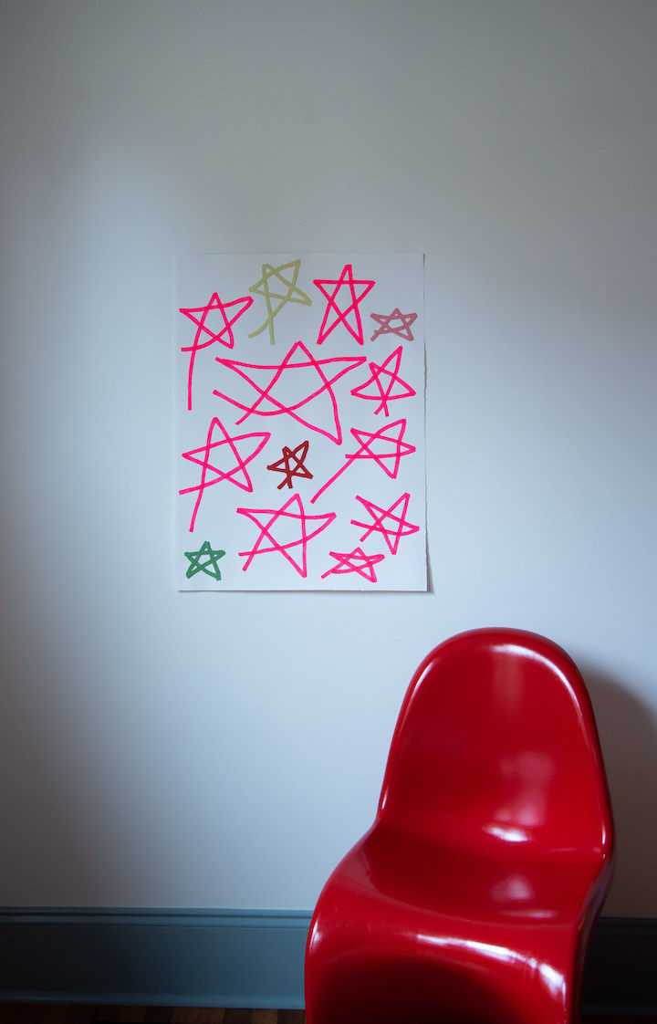 Hannah Surace, Untitled (Stars I-V), 2022