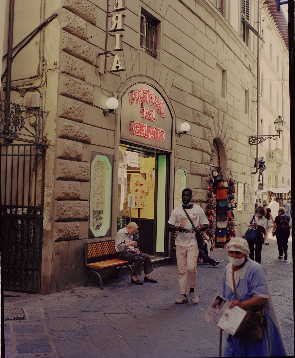 Liam Cushing, Festival del Gelato, Firenze, 2020