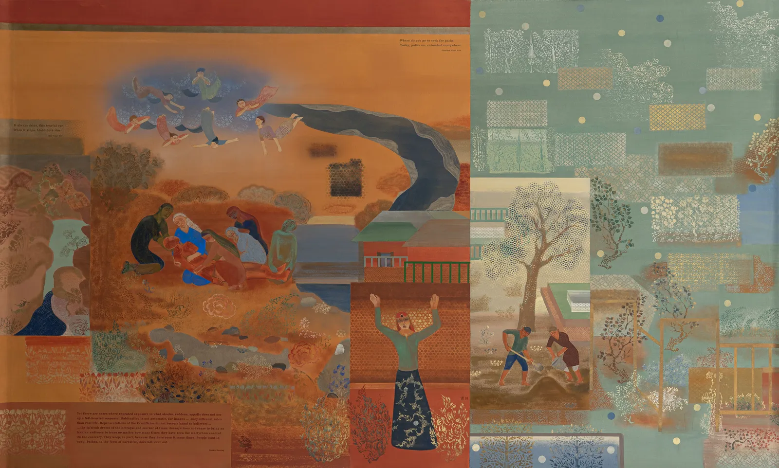 Nilima Sheikh, Beyond loss, 2019