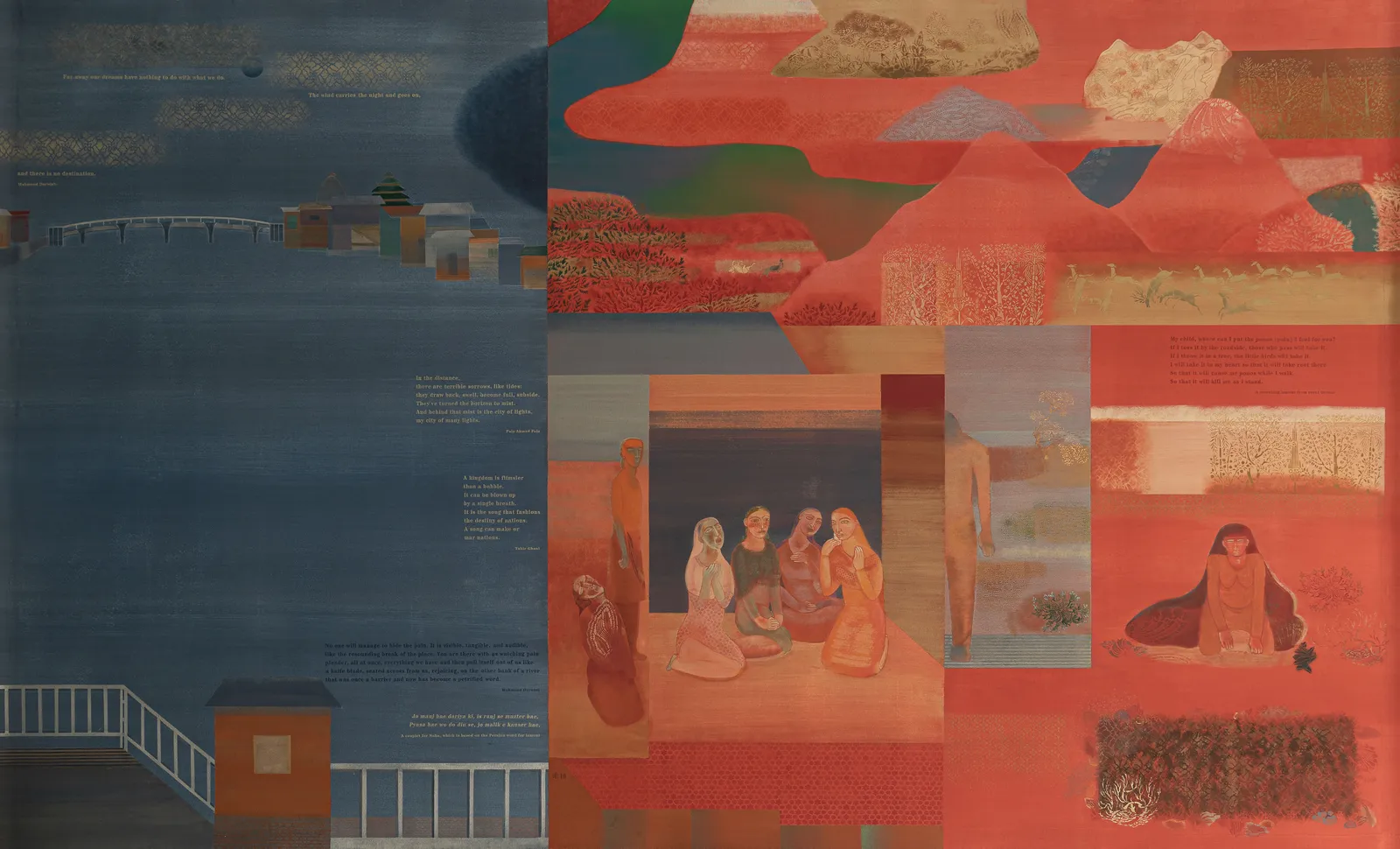 Nilima Sheikh, Beyond loss, 2019