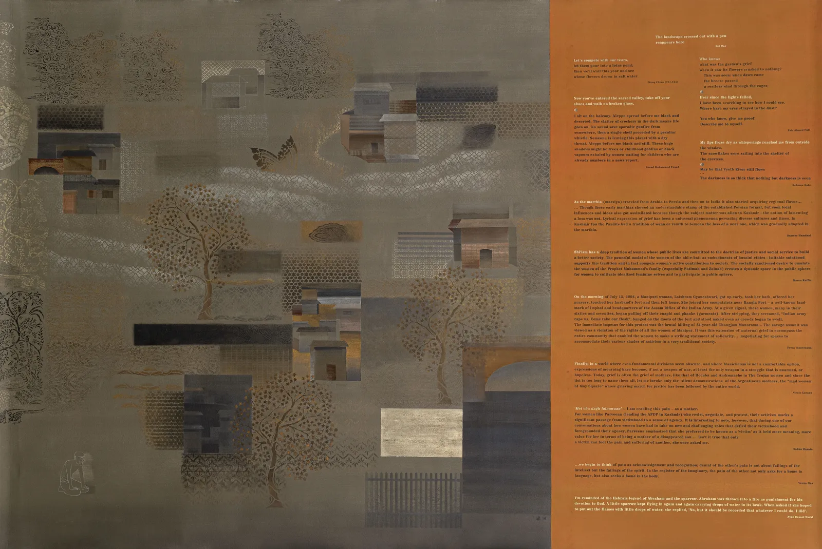 Nilima Sheikh, Beyond loss, 2019