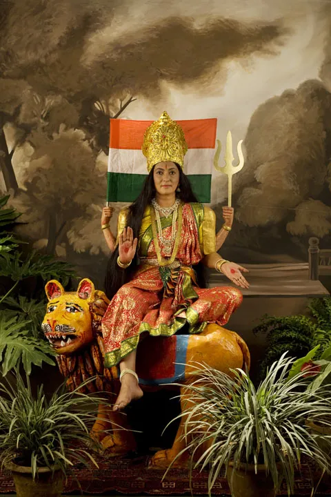 Pushpamala N, Mother India, 2009