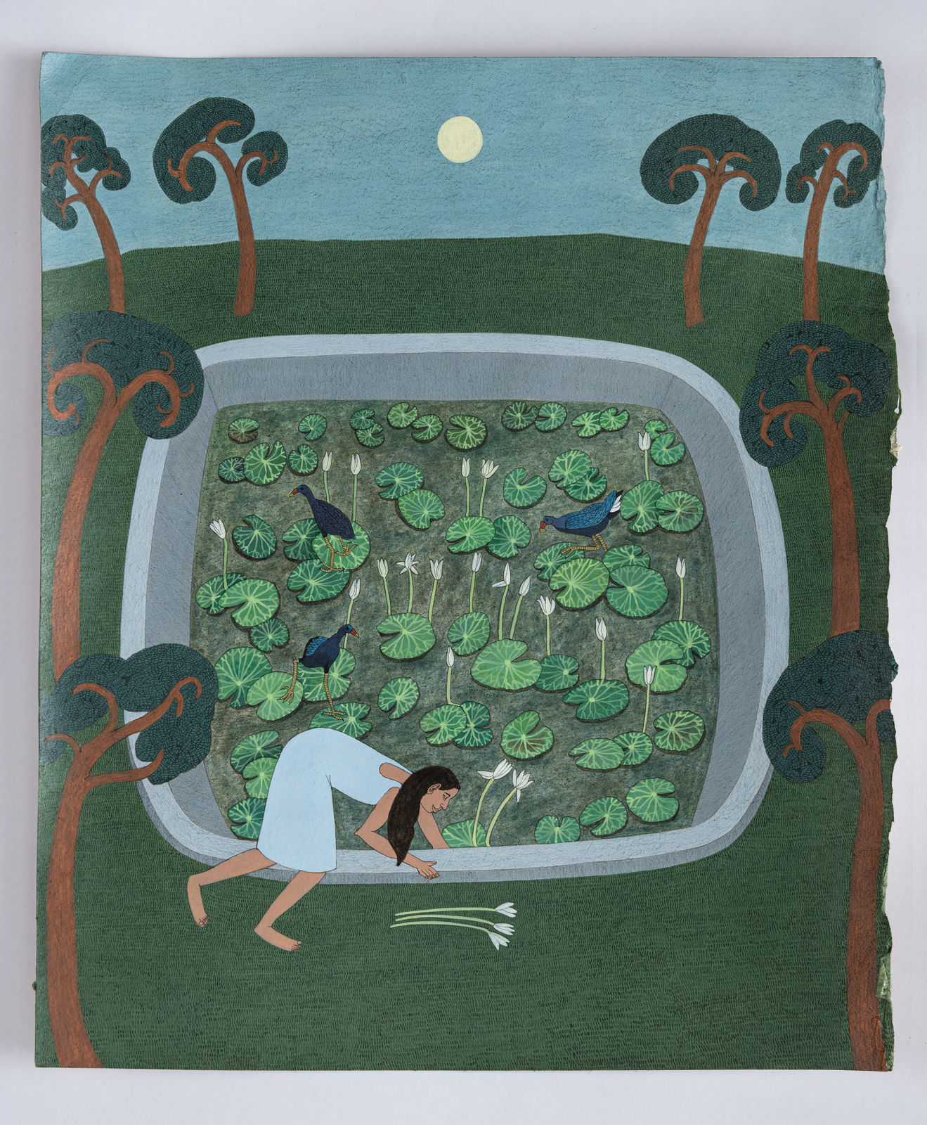 Ahalya Rajendran, The stolen Flowers, 2024