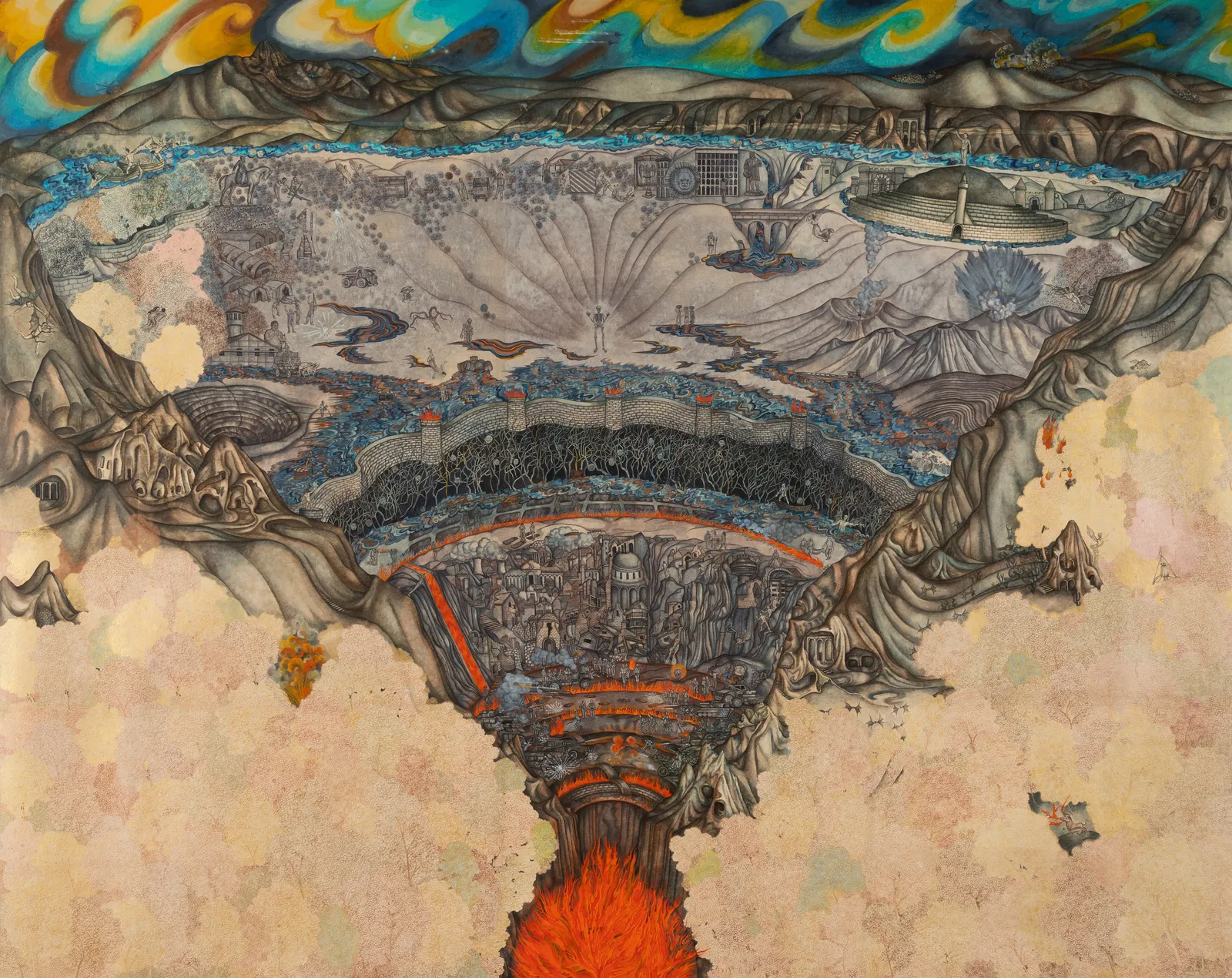 Varunika Saraf, An infernal realm of our making , 2021-2022