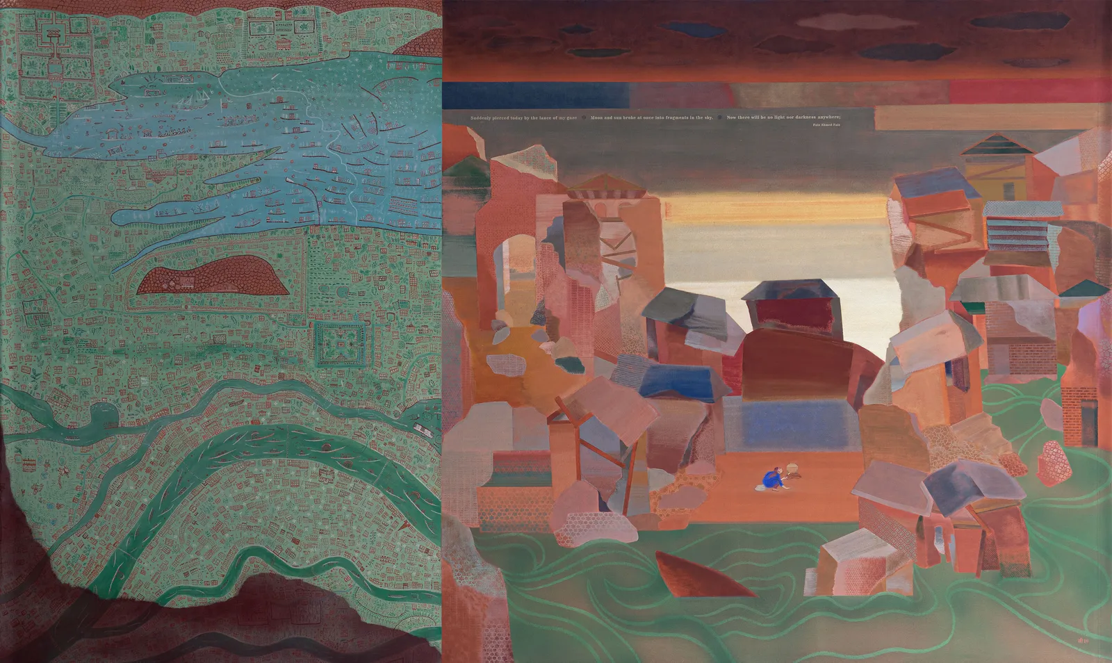 Nilima Sheikh, Beyond loss, 2019