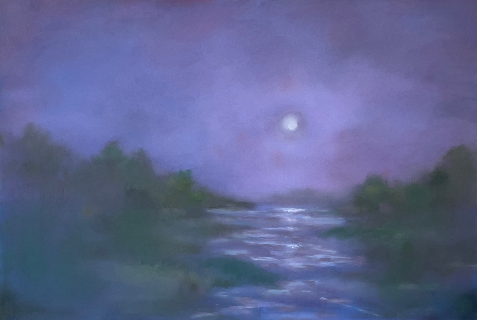 Pamela Crady, Purple Night, 2024