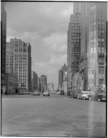John Hendry, I-176 Looking North on Michigan Ave , 1958
