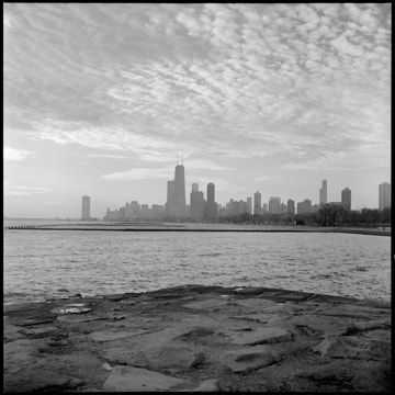 John Hendry, 5-338 Skyline Looking South From Fullerton, 1980