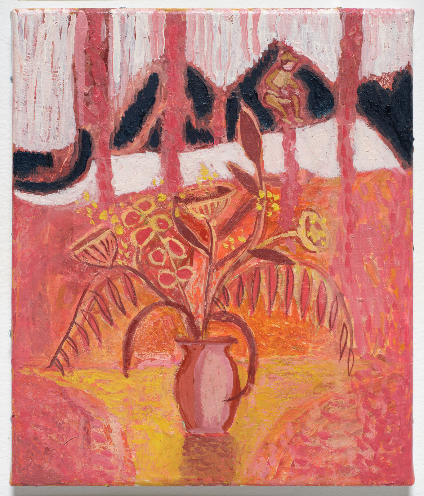 Catherine Anholt, Figure with Flowers 8, 2023