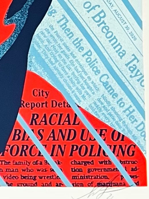 Shepard Fairey, No More Bias, 2023