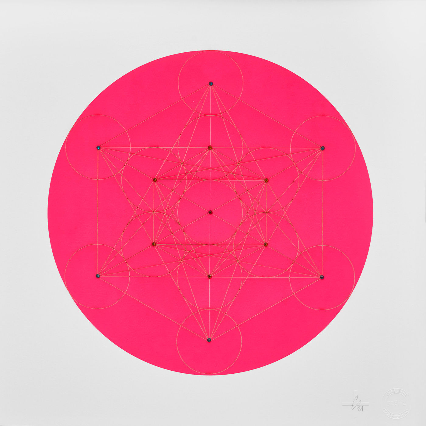 Chris Levine, Metatron (Series 1), 2021