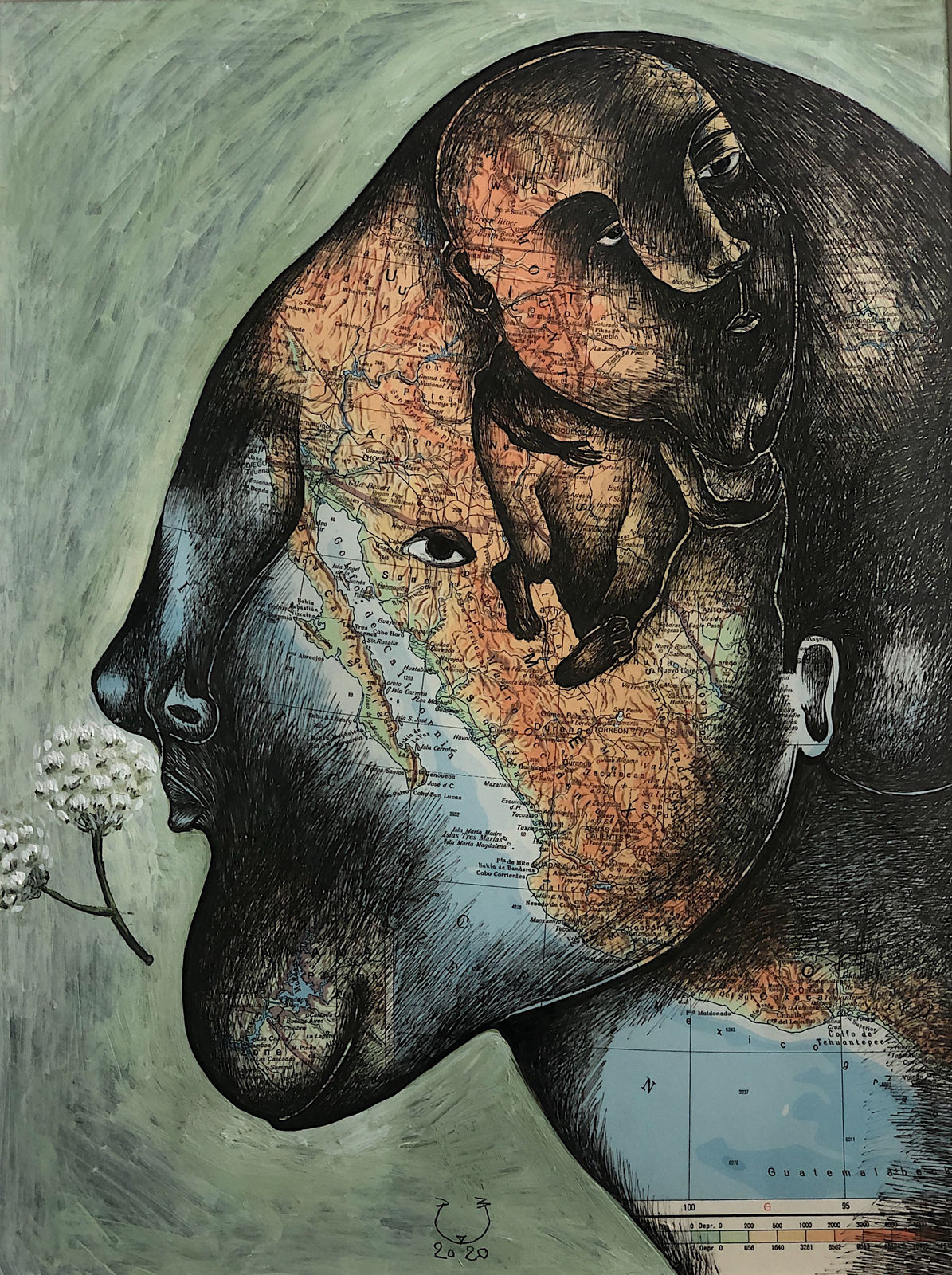 Souad Abdelrassoul, Untitled XI, 2020