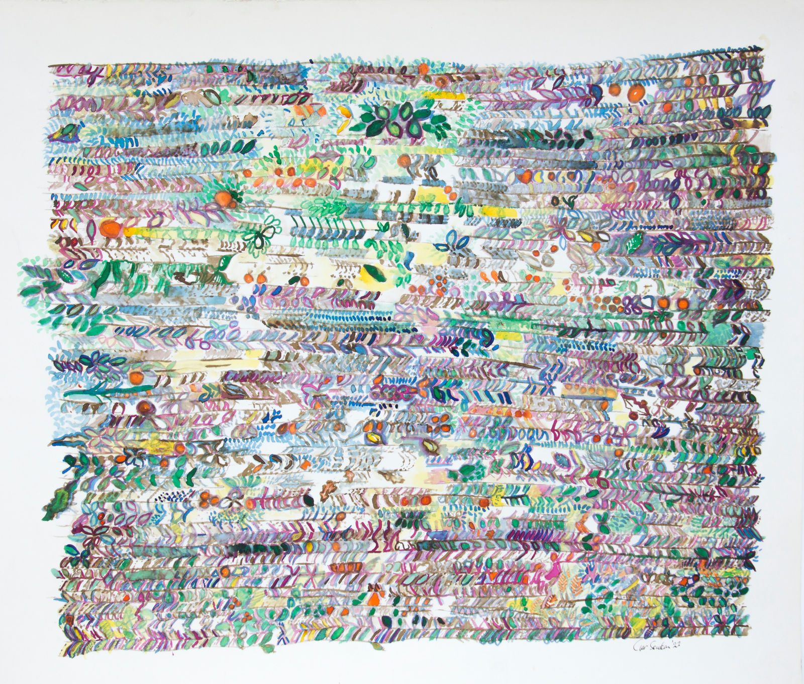 Gor Soudan, Garden II, 2022