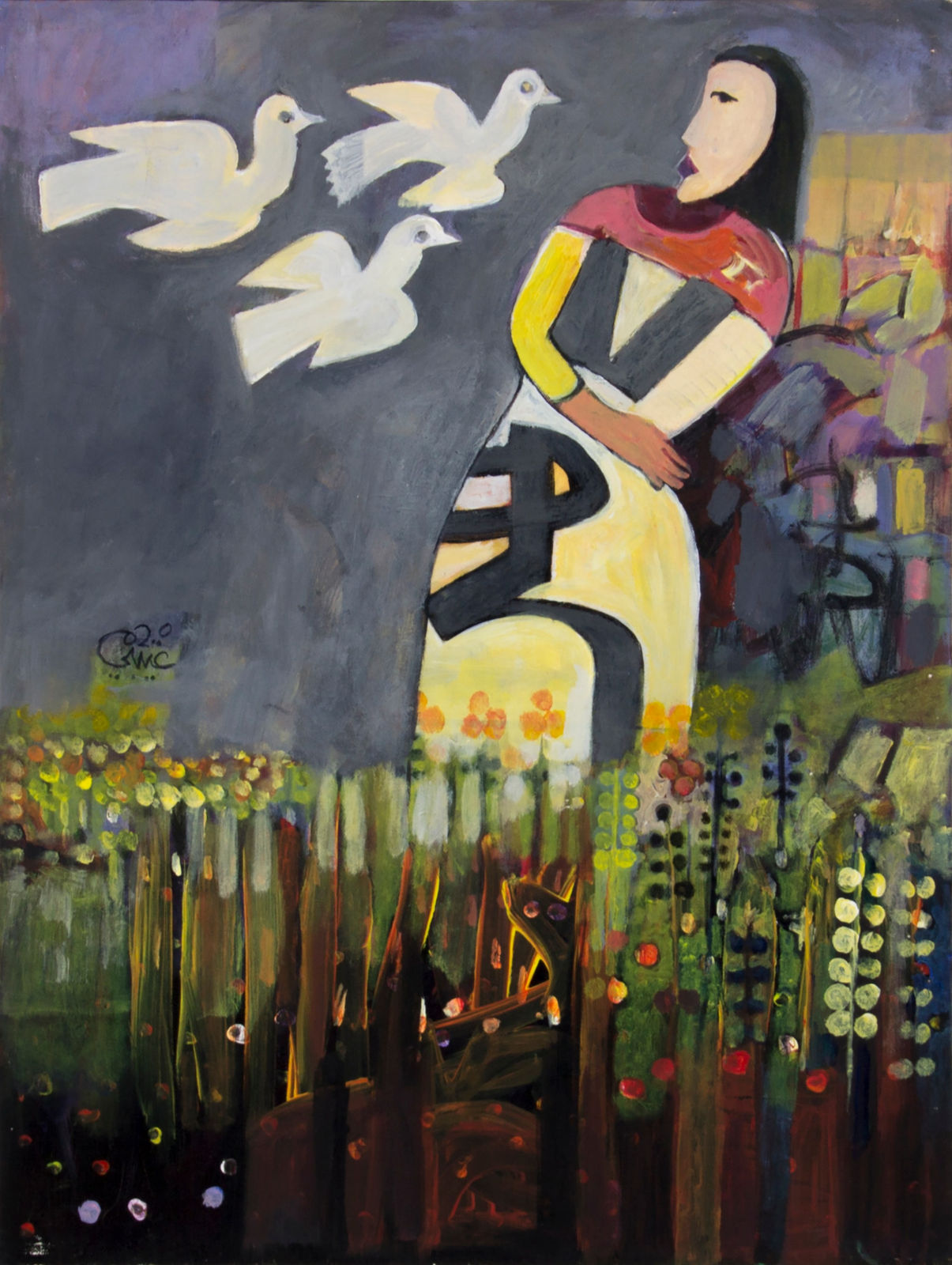 Mohamed Abdella Otaybi, Aggressive Birds, 2020